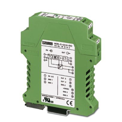 AMPLIFIER-3-WAY ISOLATING, WITH CONFIGURABLE IN/OUTPUT - (MCR-C-UI-UI-DCI/..., PHOENIX, 2810913)